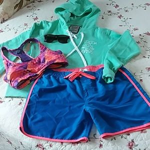 US Apparel bright cobalt shorts